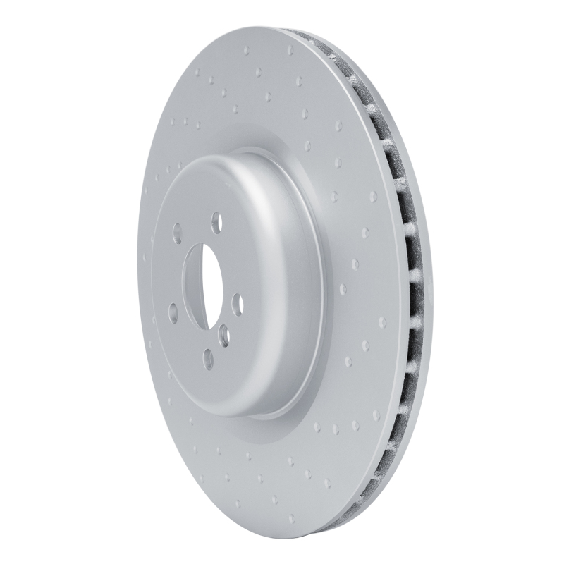 BMW 840i xDrive Gran Coupe Brake Rotor (1) - Right Rear - R1 Concepts - GEOSPEC Dimpled - `19-`22